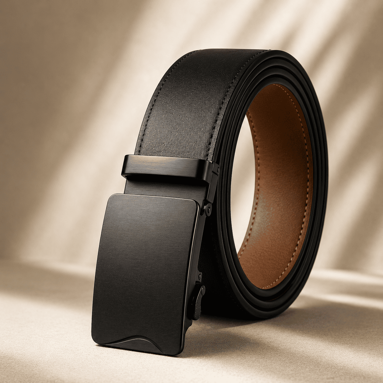 Correa Reversible para Hombre | Doble Faz | Chapa Automática Ajustable