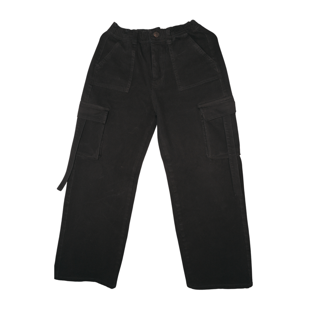 Pantalon Cargo color Negro Para Mujer