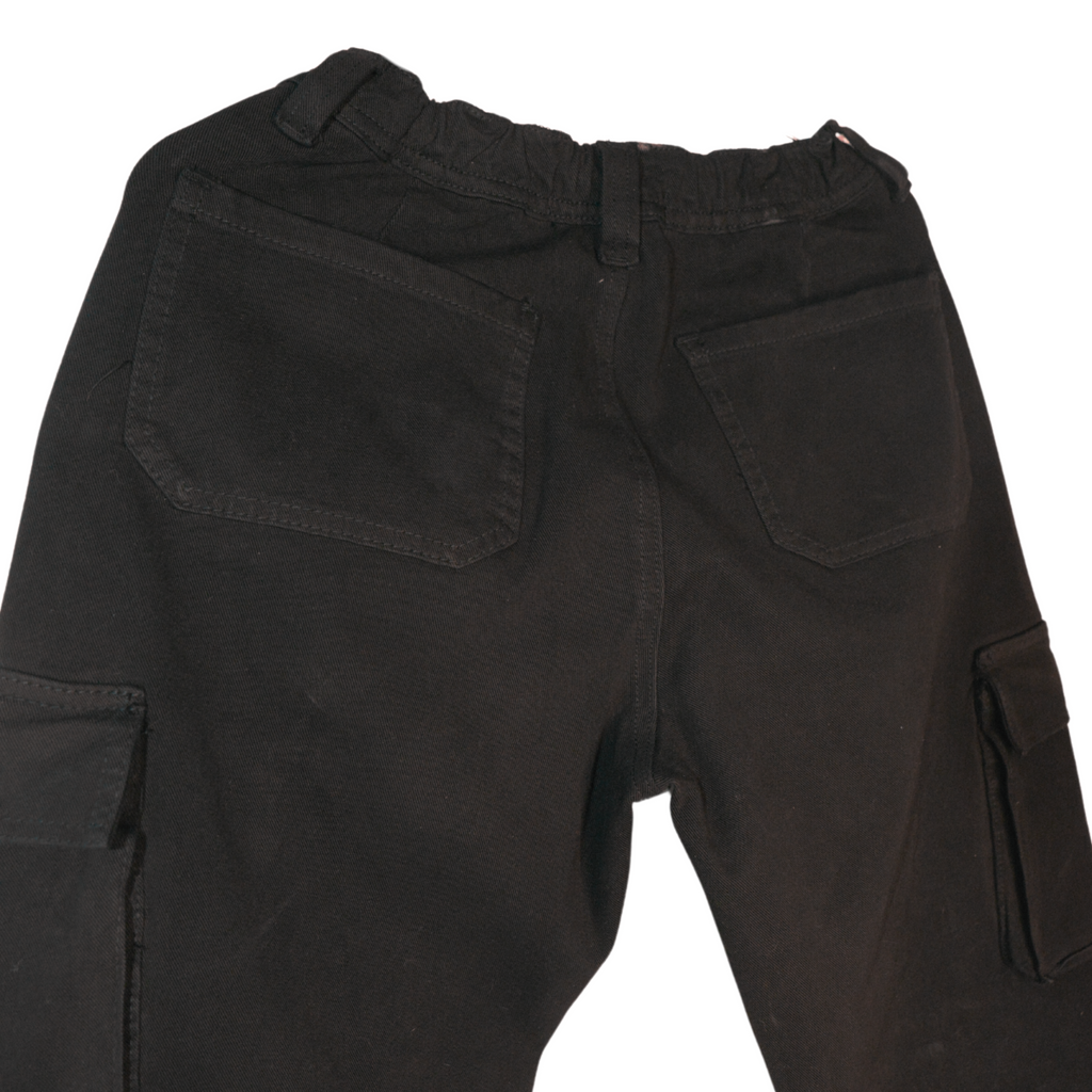 Pantalon Cargo color Negro Para Mujer