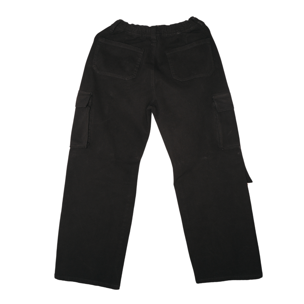 Pantalon Cargo color Negro Para Mujer