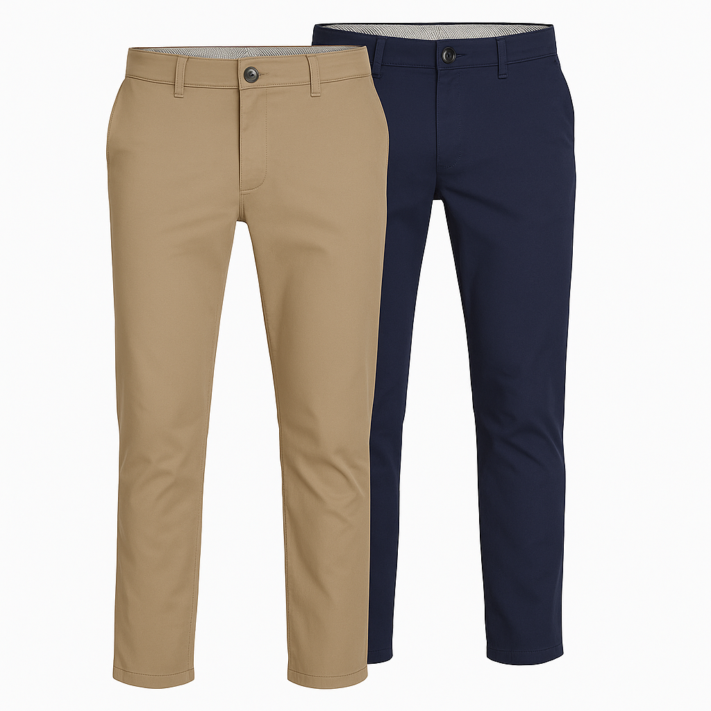 PANTALONES CHINOS DRILL HOMBRE -  12 COLORES
